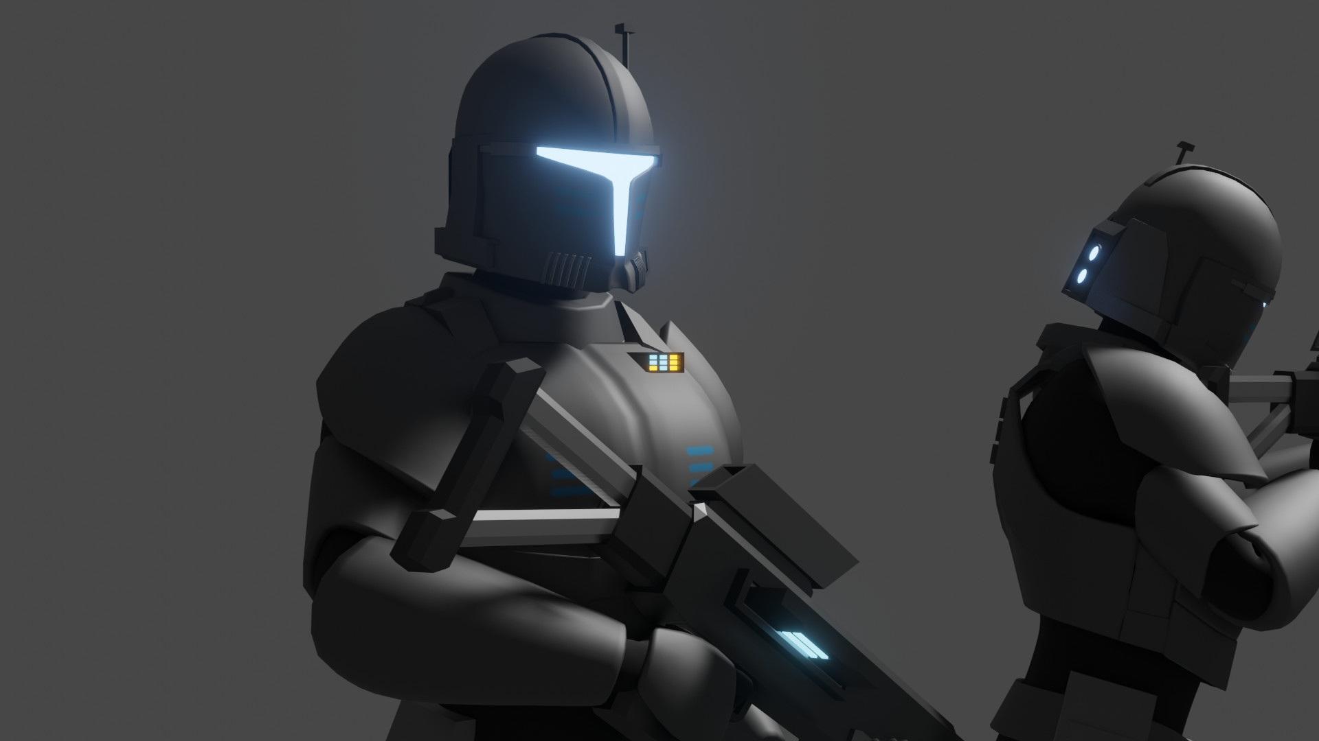 Sci-Fi Commander | Animation-Ready preview image 2